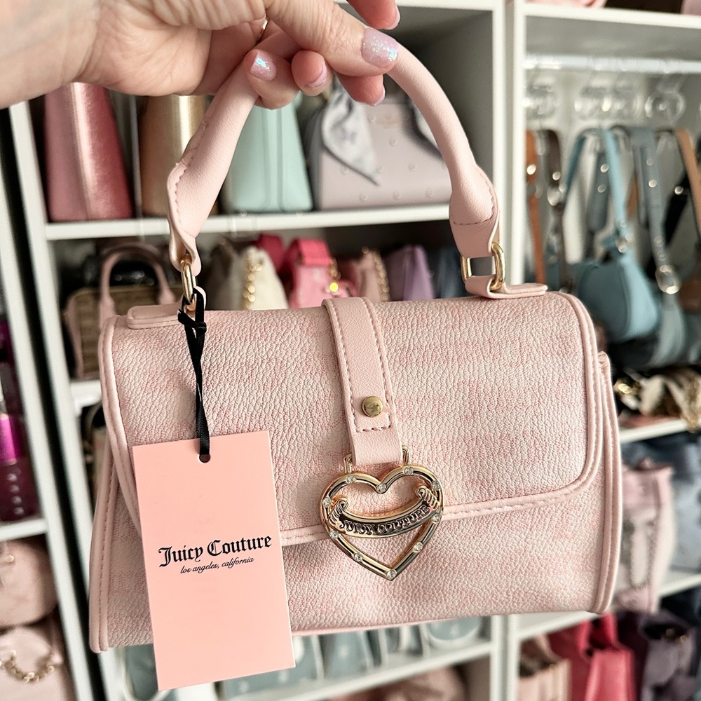 Juicy Couture Pink Crossbody Purse